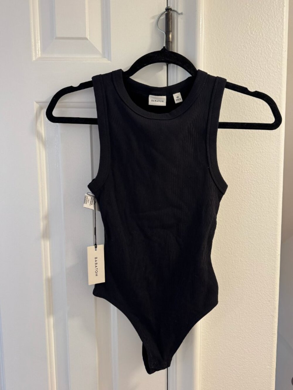 Aritzia Babaton Black bodysuit. NWT.